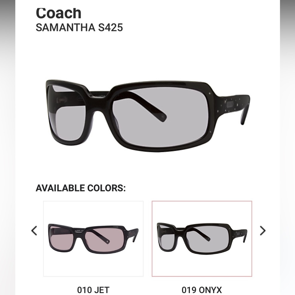 Coach Samantha S425 women’s sunglasses